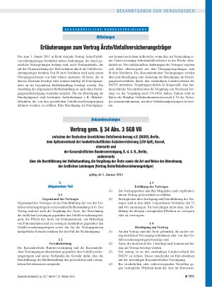Vorschauseite 1: Vertrag gem. § 34 Abs. 3 SGB VII zwischen der Deutschen Gesetzlichen Unfallversicherung e. V. (DGUV), Berlin, dem Spitzenverband der landwirtschaftlichen Sozialversicherung (LSV-S…