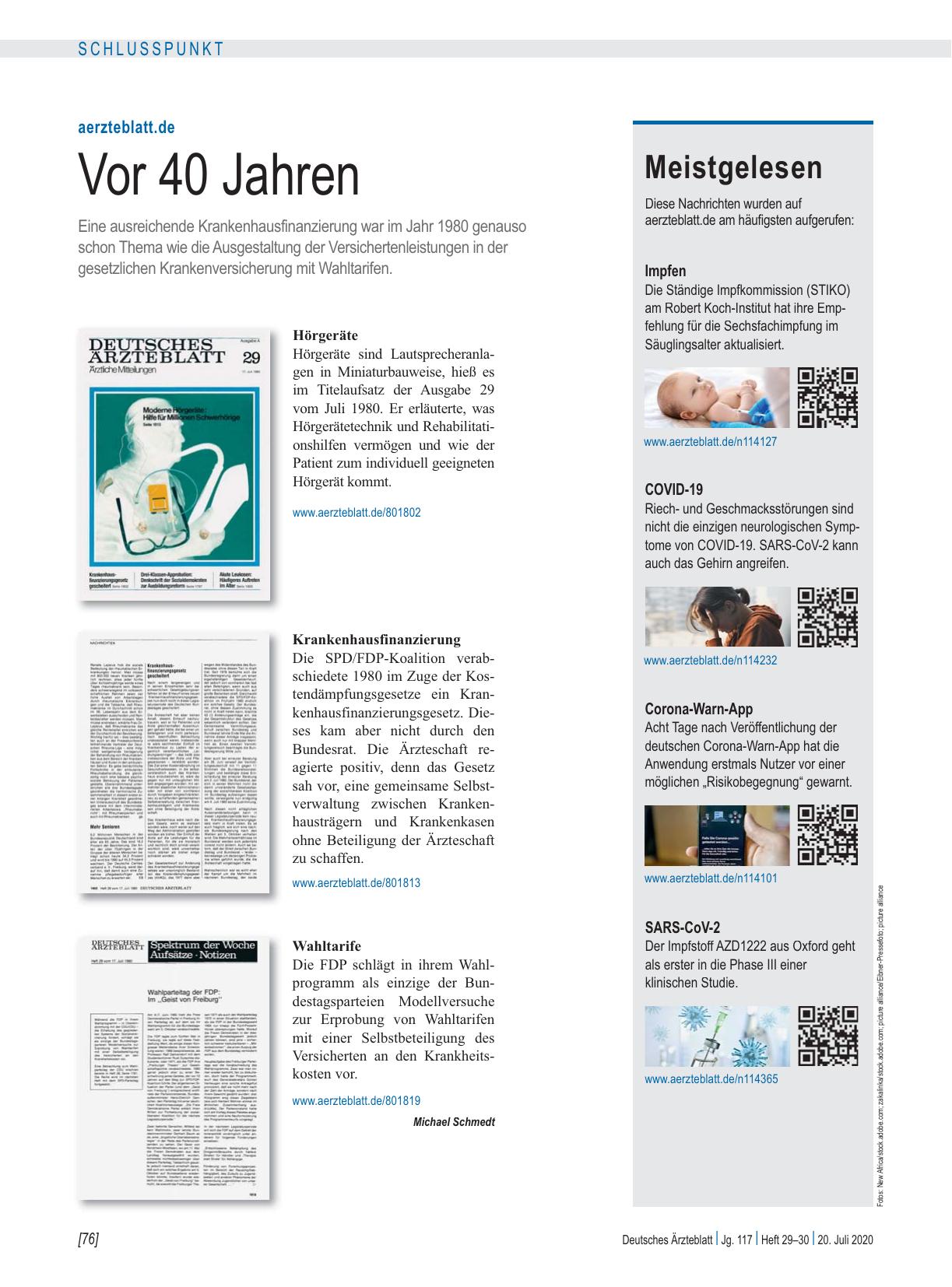 Vorschauseite 1: Meistgelesen