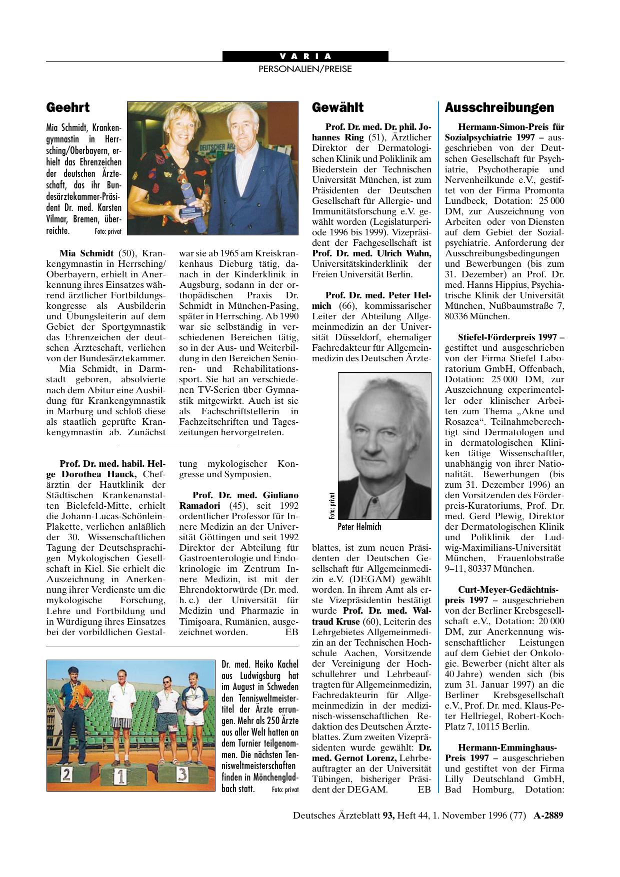 Vorschauseite 1: Gewählt