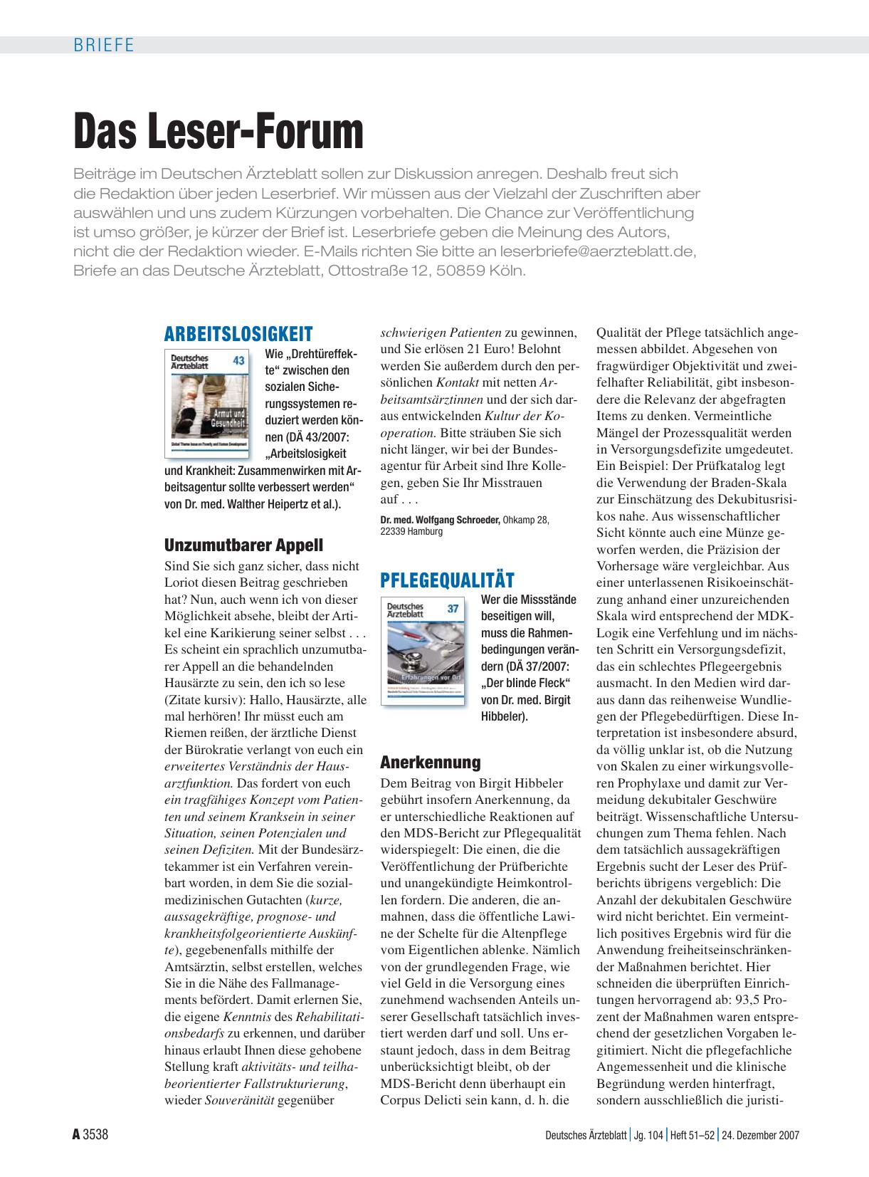 Vorschauseite 1: Arbeitslosigkeit: Unzumutbarer Appell