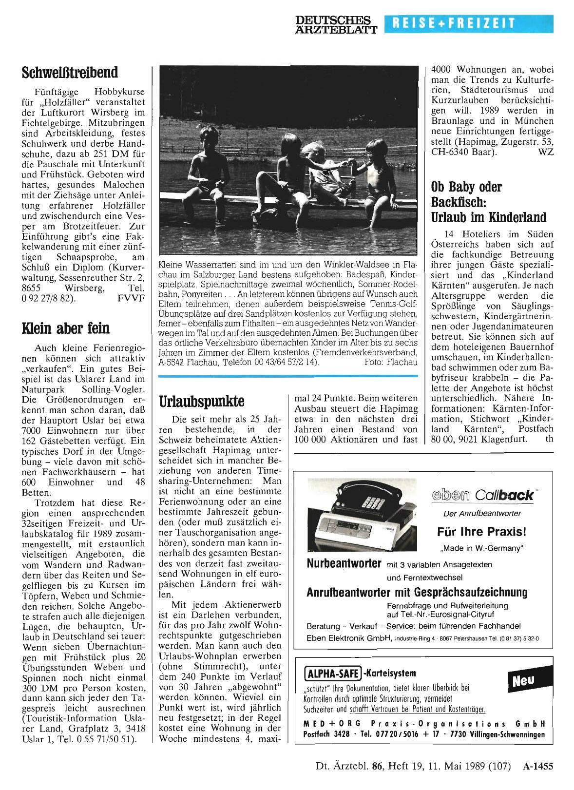 Vorschauseite 1: Urlaubspunkte