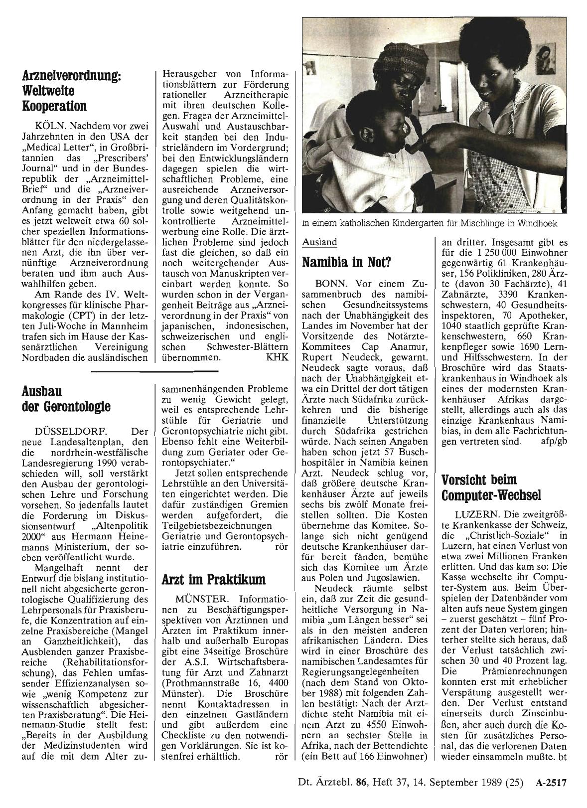 Vorschauseite 1: Arzt im Praktikum