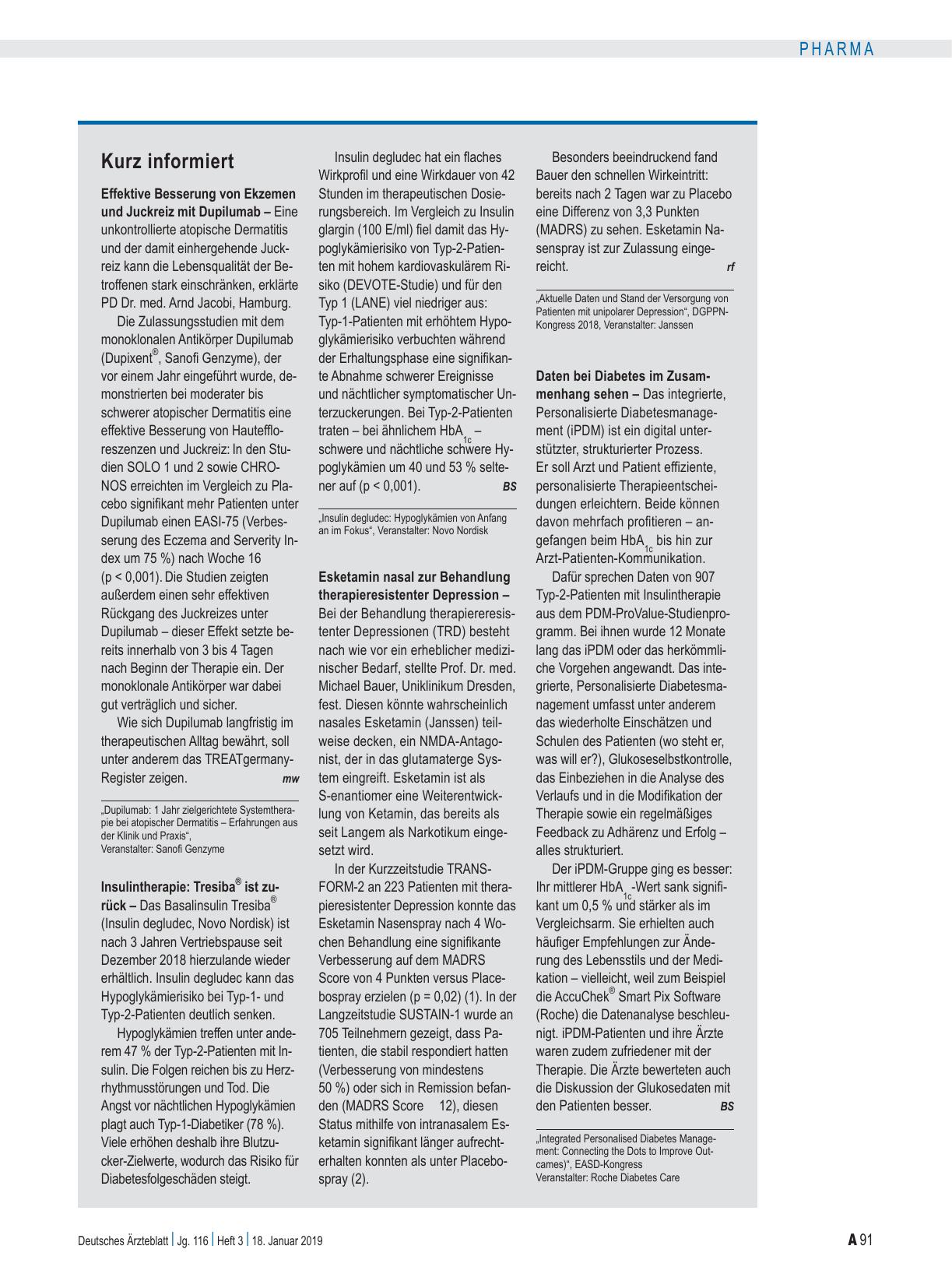 Vorschauseite 1: Kurz informiert