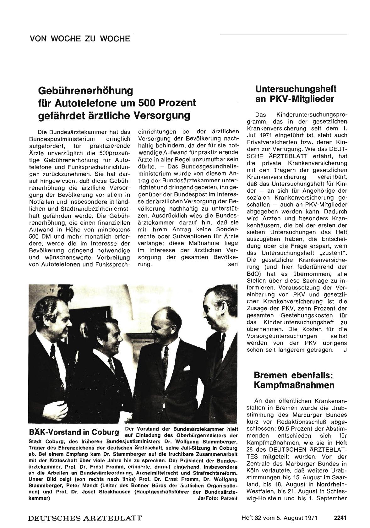 Vorschauseite 1: Untersuchungsheft an PKV-Mitglieder