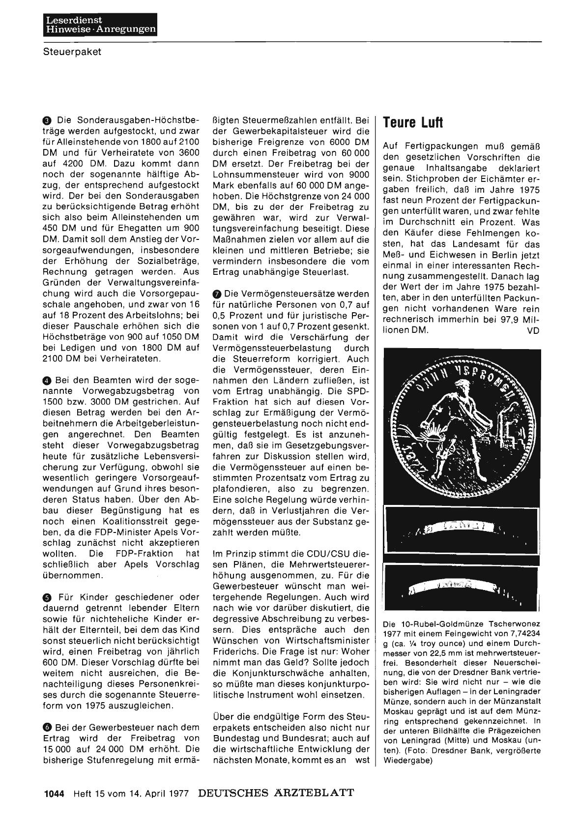 Vorschauseite 1: Teure Luft