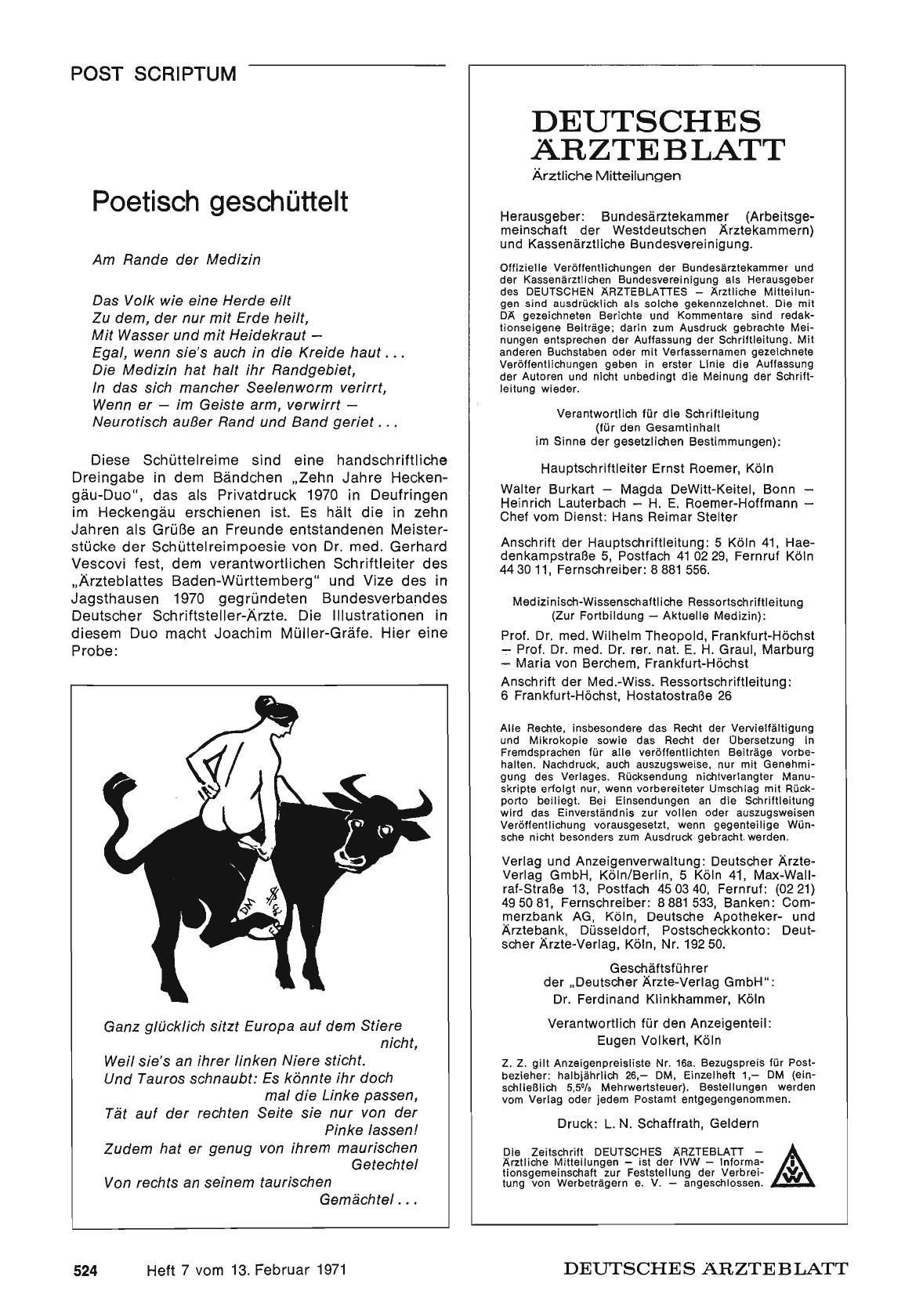 Vorschauseite 1: Poetisch geschüttelt