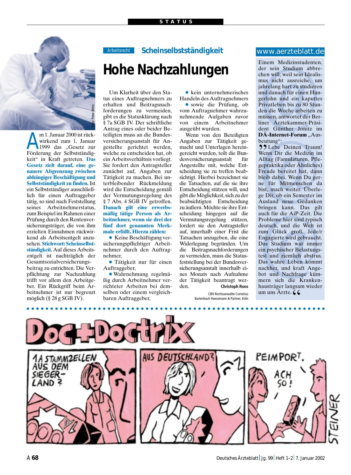 Vorschauseite 1: Doc + Doctrix