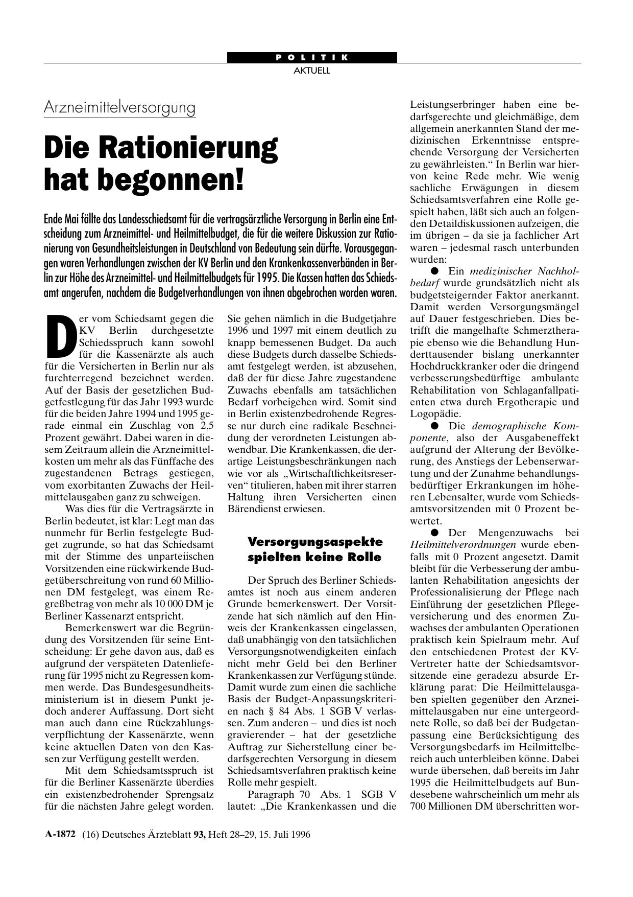 Vorschauseite 1: Arzneimittel: Klinische Prüfung in der Arztpraxis