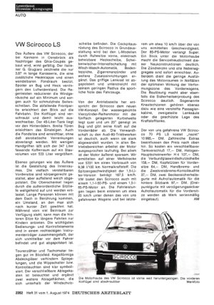 Vorschauseite 1: VW Scirocco LS