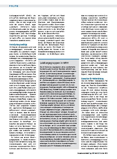 Vorschauseite 2: Krankenhausreform: Von Vorbildern lernen