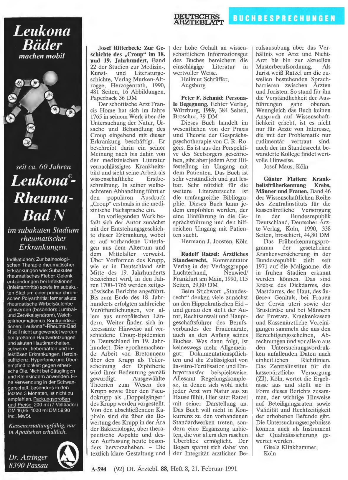 Vorschauseite 1: Peter F. Schmid: Personale Begegnung
