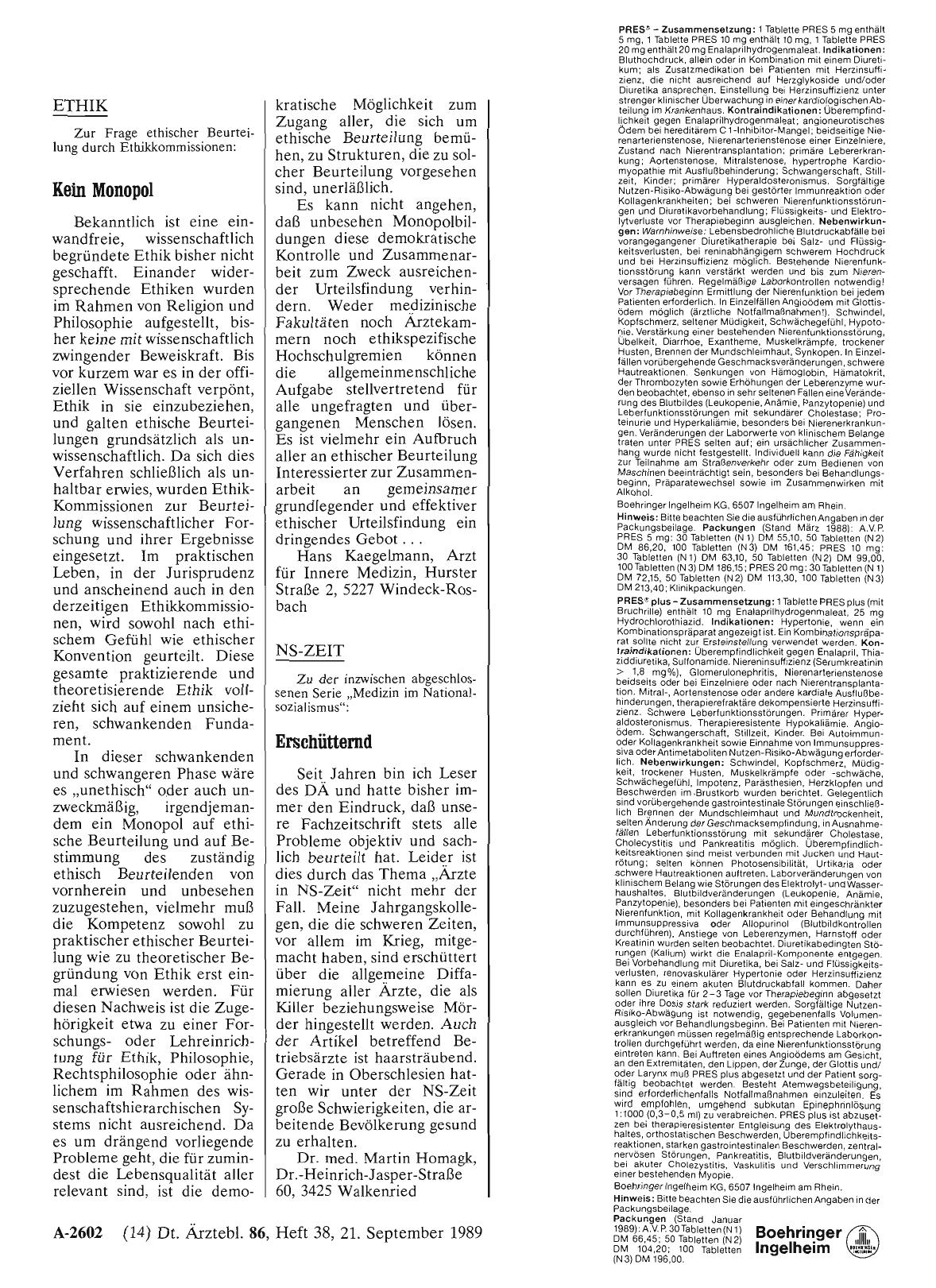 Vorschauseite 1: NS-ZEIT: Erschütternd