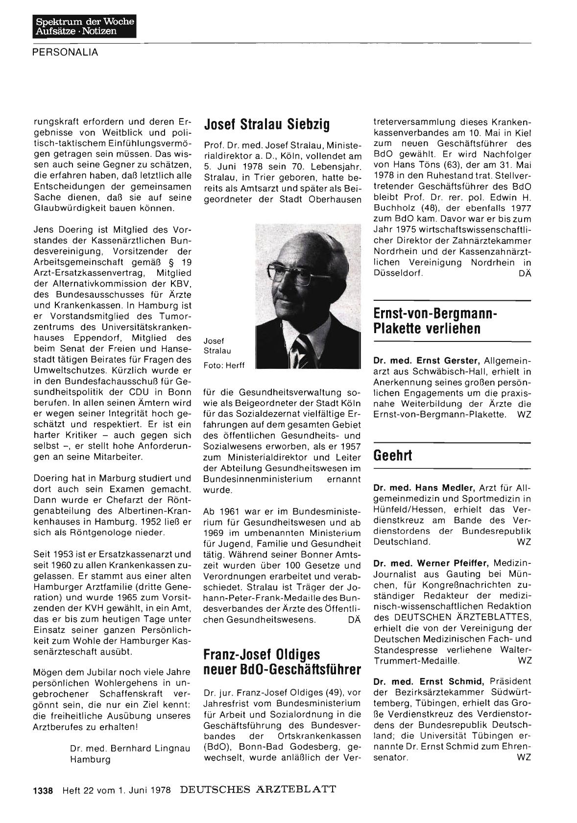 Vorschauseite 1: Geehrt