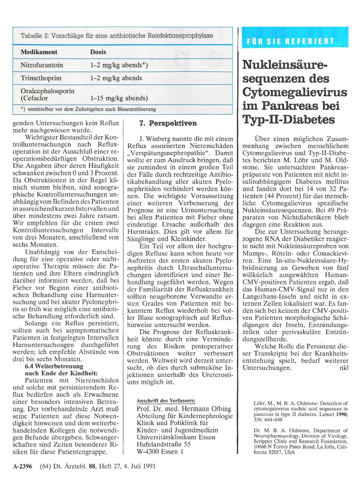 Vorschauseite 1: Nukleinsäuresequenzen des Cytomegalievirus im Pankreas bei Typ-II-Diabetes