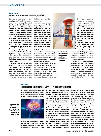 Vorschauseite 1: Kinderschutz: Neues Childhood-Haus Hamburg eröffnet