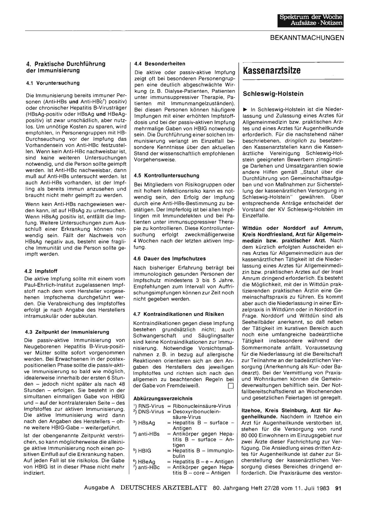 Vorschauseite 1: Kassenarztsitze