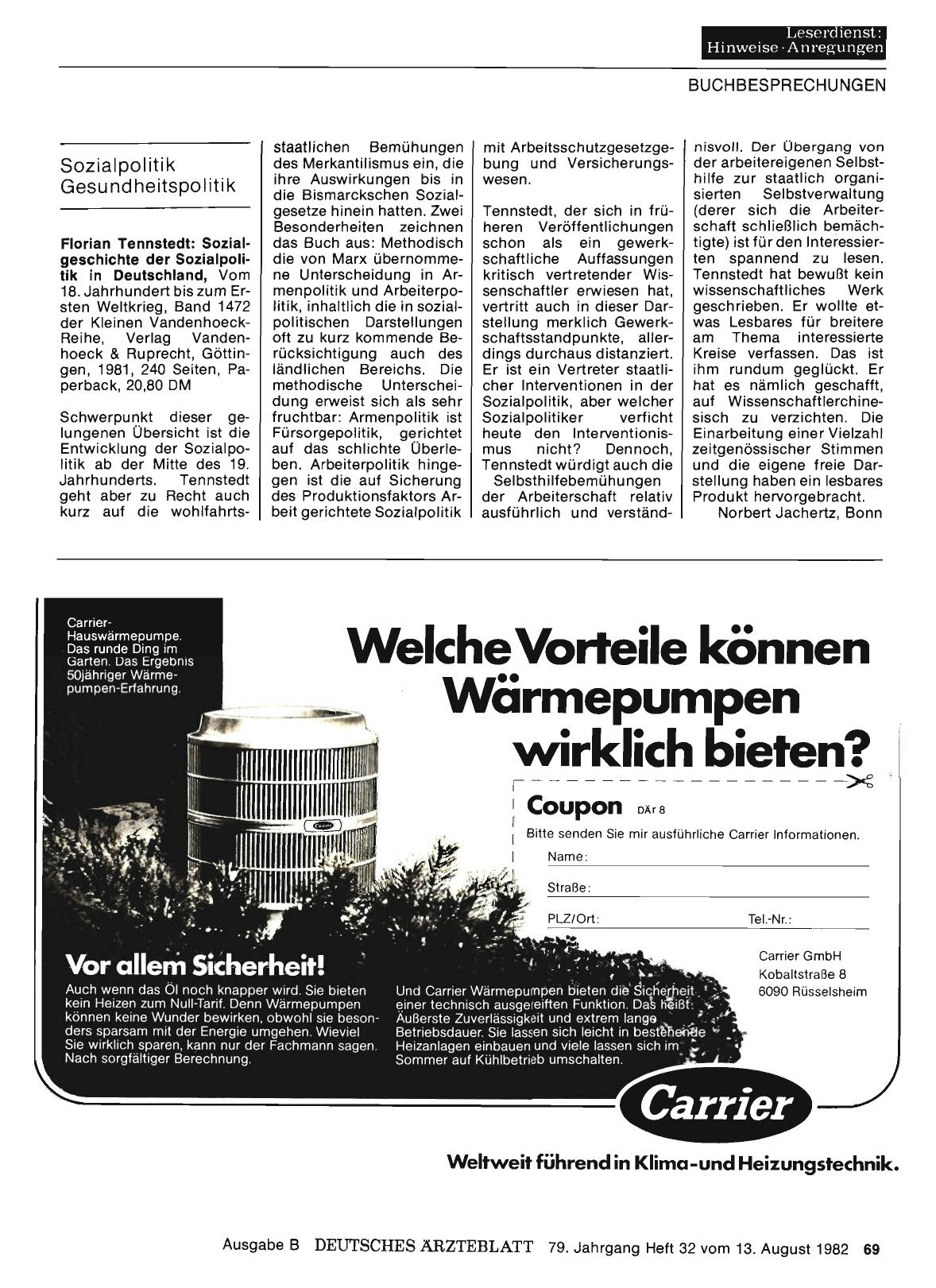 Vorschauseite 1: Sozialpolitik, Gesundheitspolitik