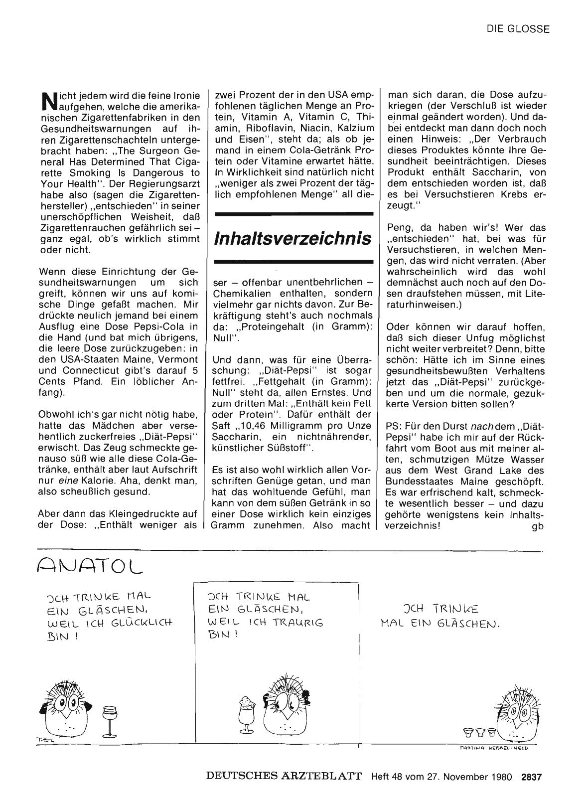 Vorschauseite 1: Inhaltsverzeichnis