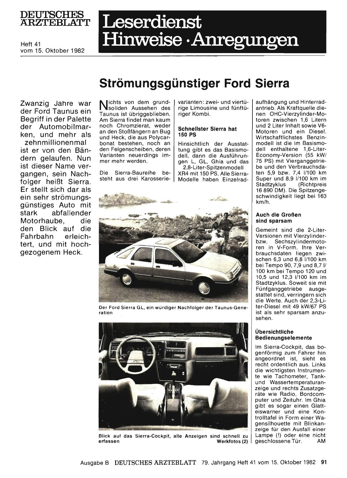 Vorschauseite 1: Strömungsgünstiger Ford Sierra