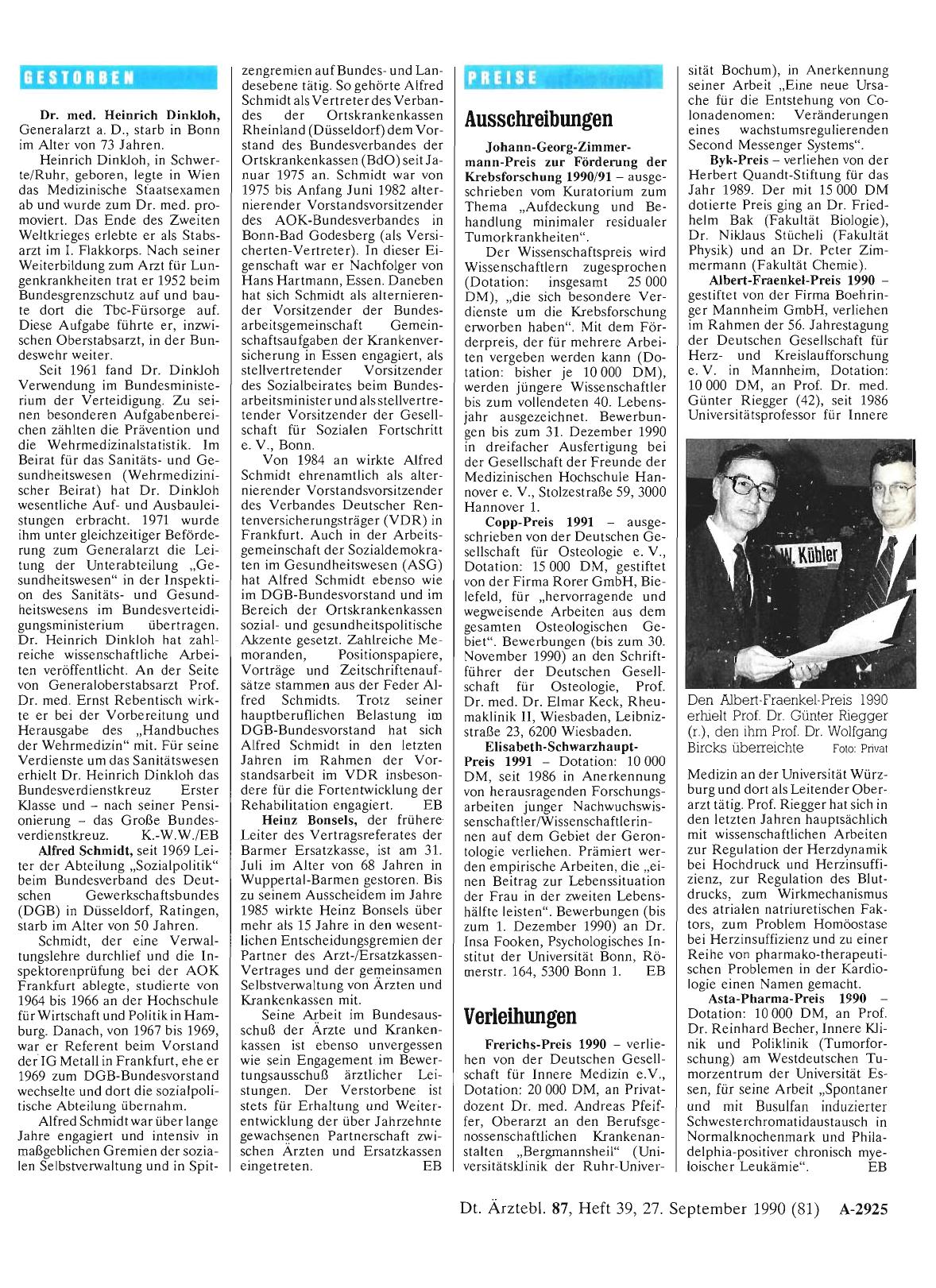 Vorschauseite 1: Preise