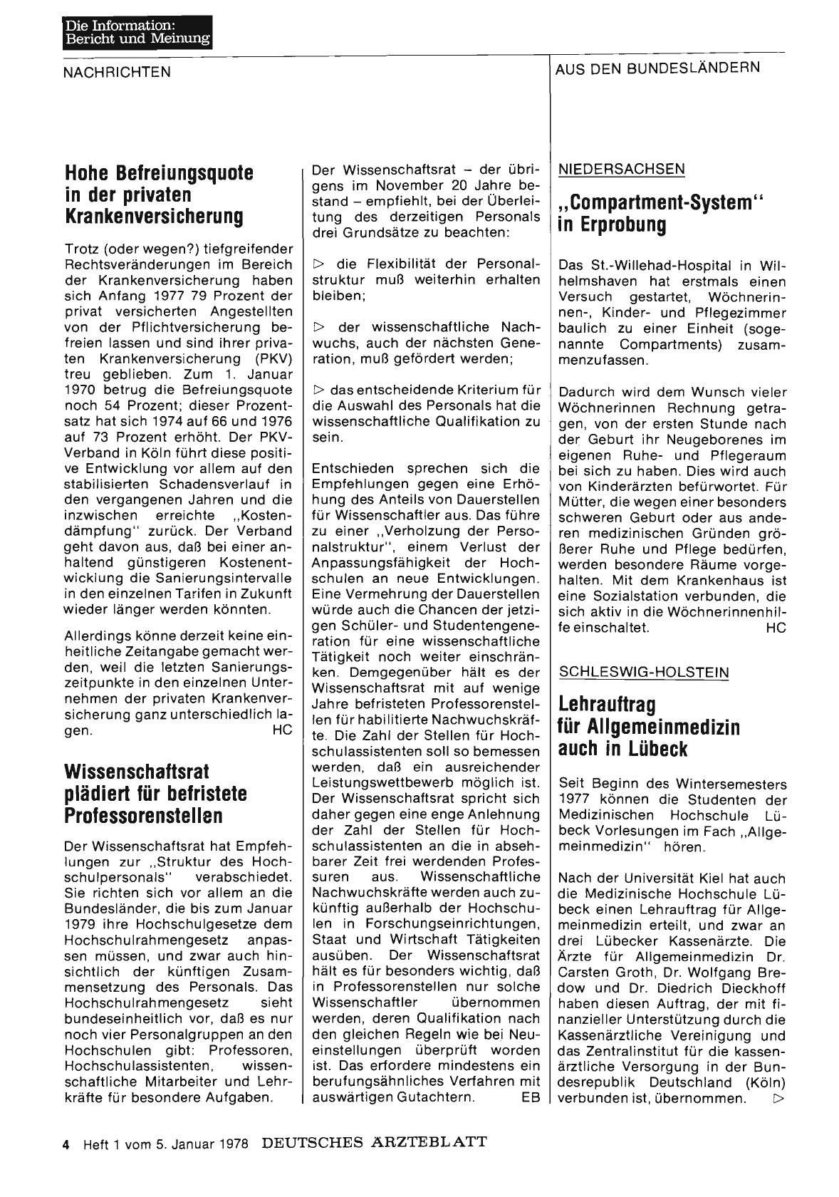 Vorschauseite 1: Niedersachsen: „Compartment-System“ in Erprobung