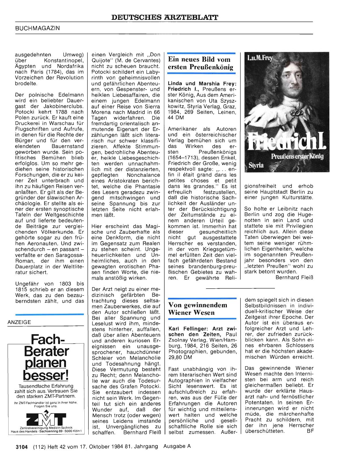 Vorschauseite 1: Ein neues Bild vom ersten Preußenkönig