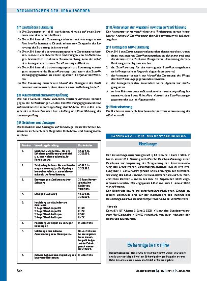 Vorschauseite 1: Mitteilungen