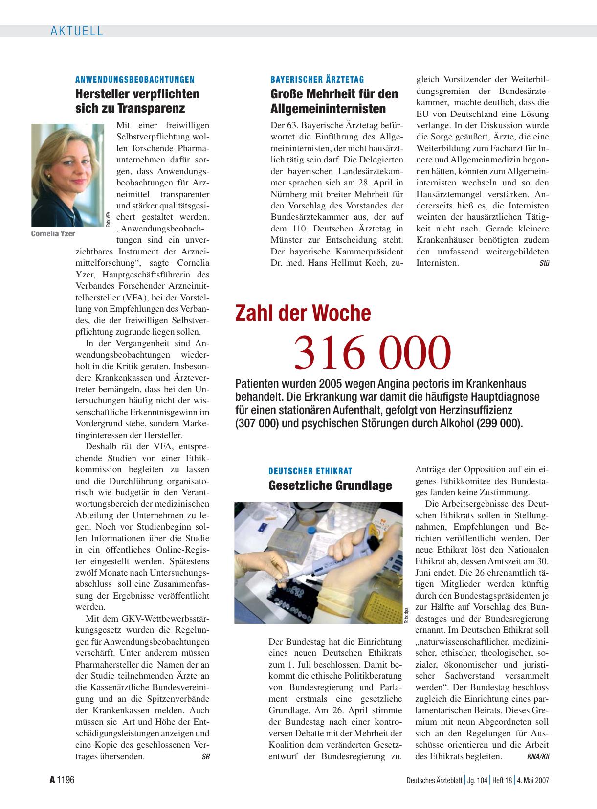 Vorschauseite 1: Deutscher Ethikrat: Gesetzliche Grundlage