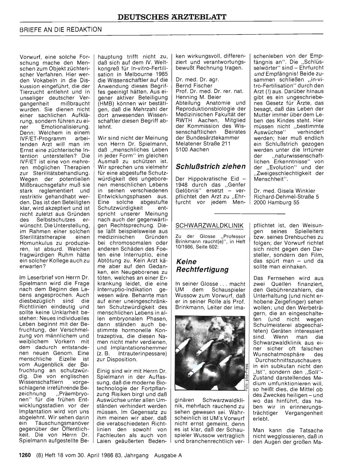 Vorschauseite 1: SCHWARZWALDKLINIK: Keine Rechtfertigung