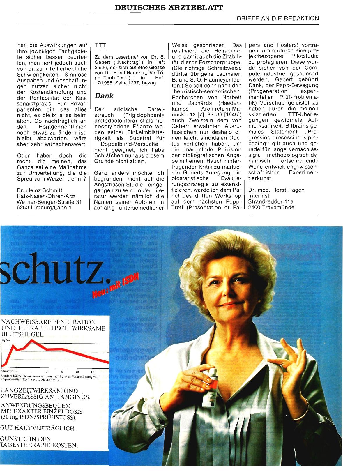 Vorschauseite 1: TTT: Dank