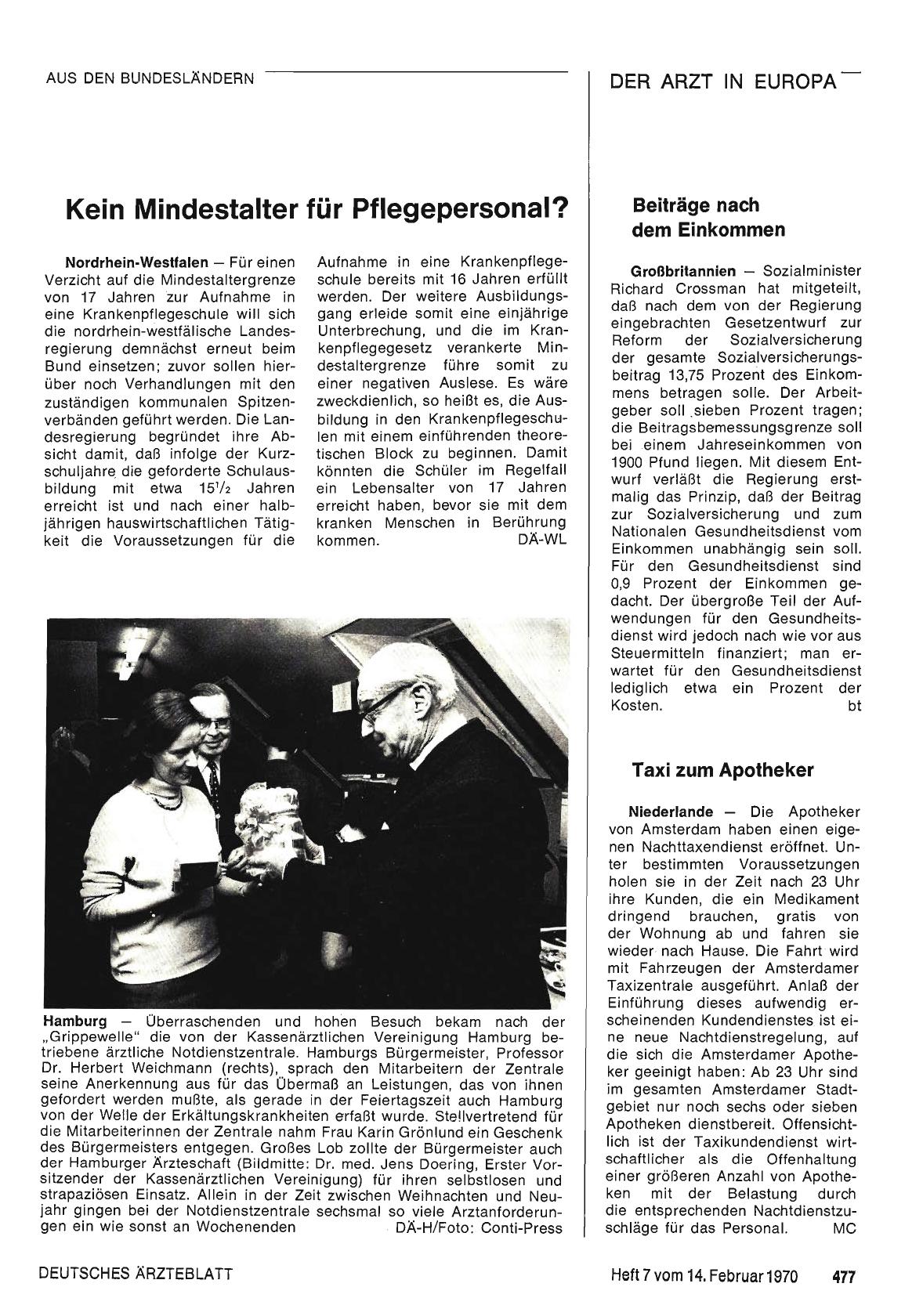 Vorschauseite 1: Kein Mindestalter für Pflegepersonal?