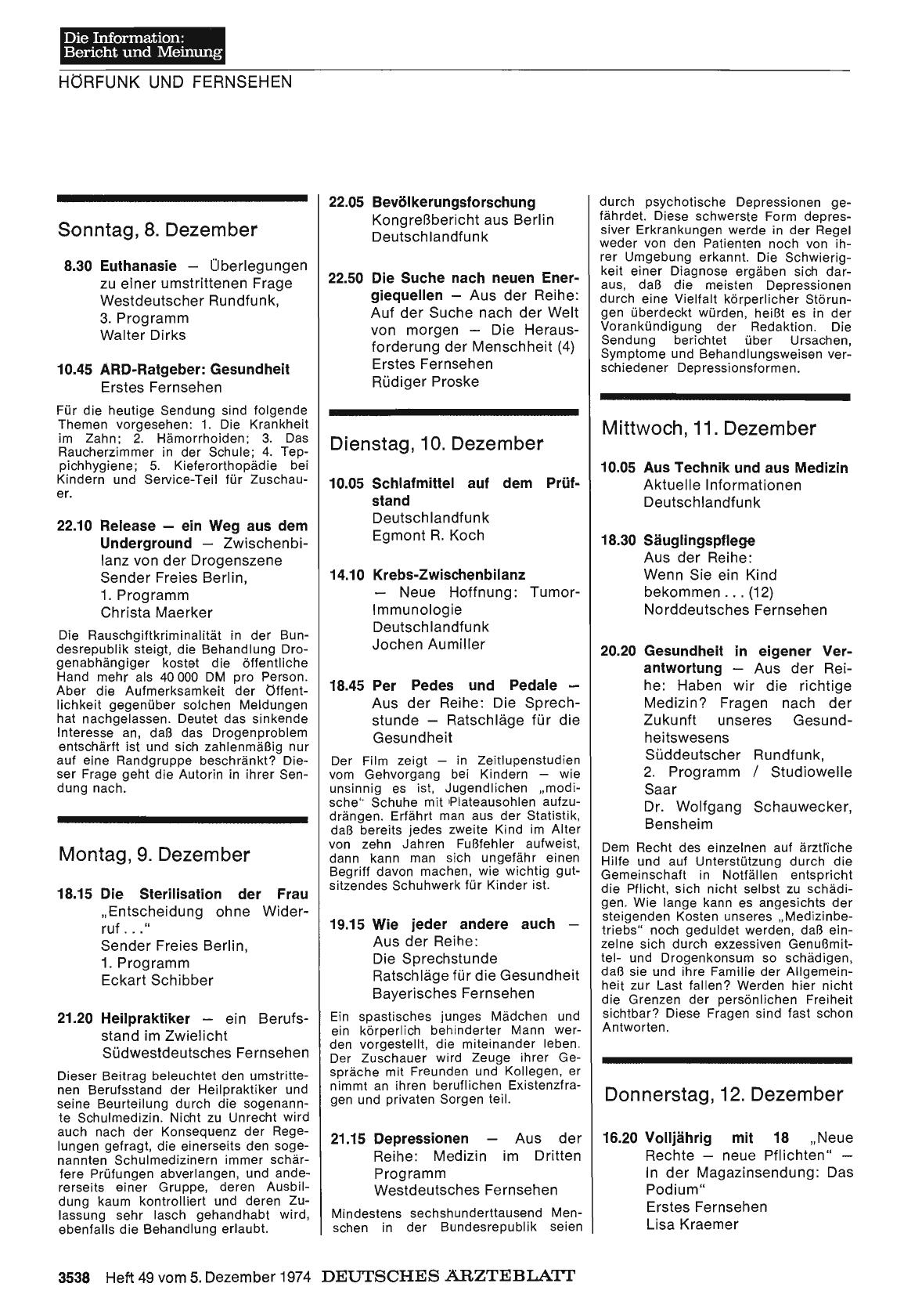 Vorschauseite 1: Programm