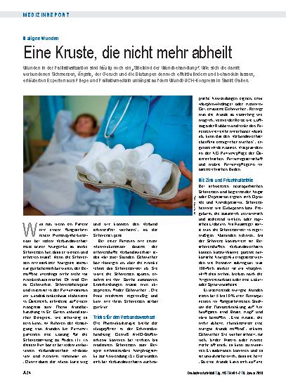 Vorschauseite 1: Maligne Wunden: Eine Kruste, die nicht mehr abheilt
