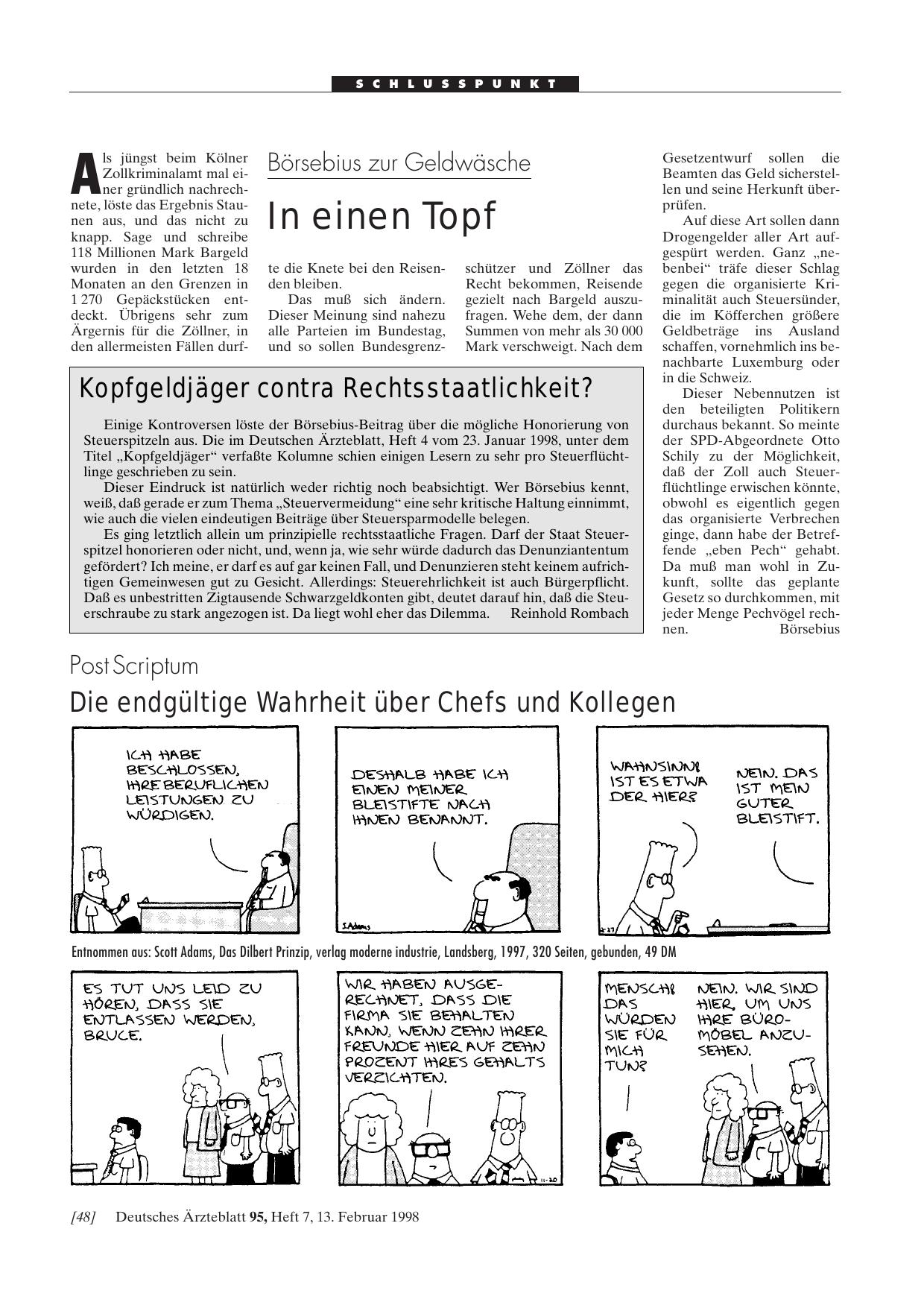 Vorschauseite 1: Kopfgeldjäger contra Rechtsstaatlichkeit?