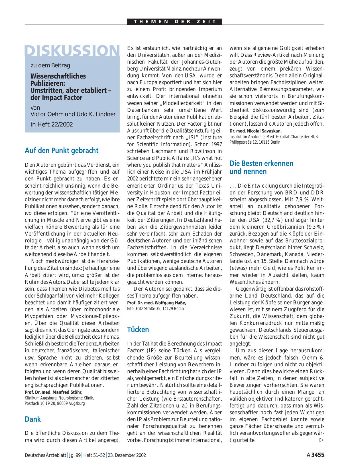 Vorschauseite 1: Wissenschaftliches Publizieren - Umstritten, aber etabliert – der Impact Factor: Auf den Punkt gebracht