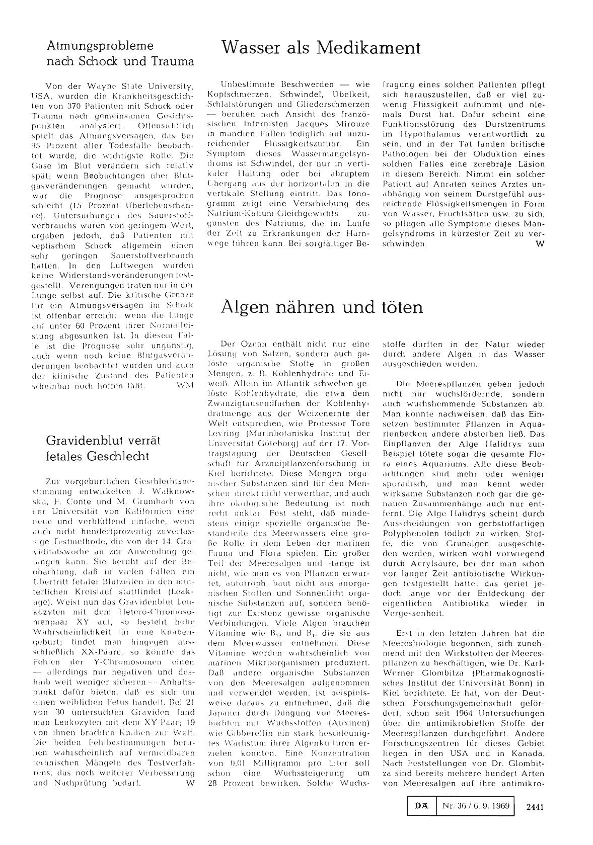 Vorschauseite 1: Algen nähren und töten
