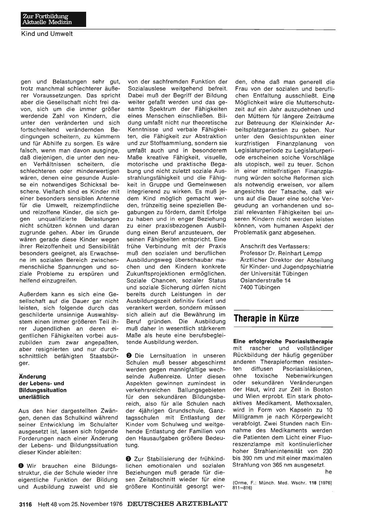 Vorschauseite 1: Therapie