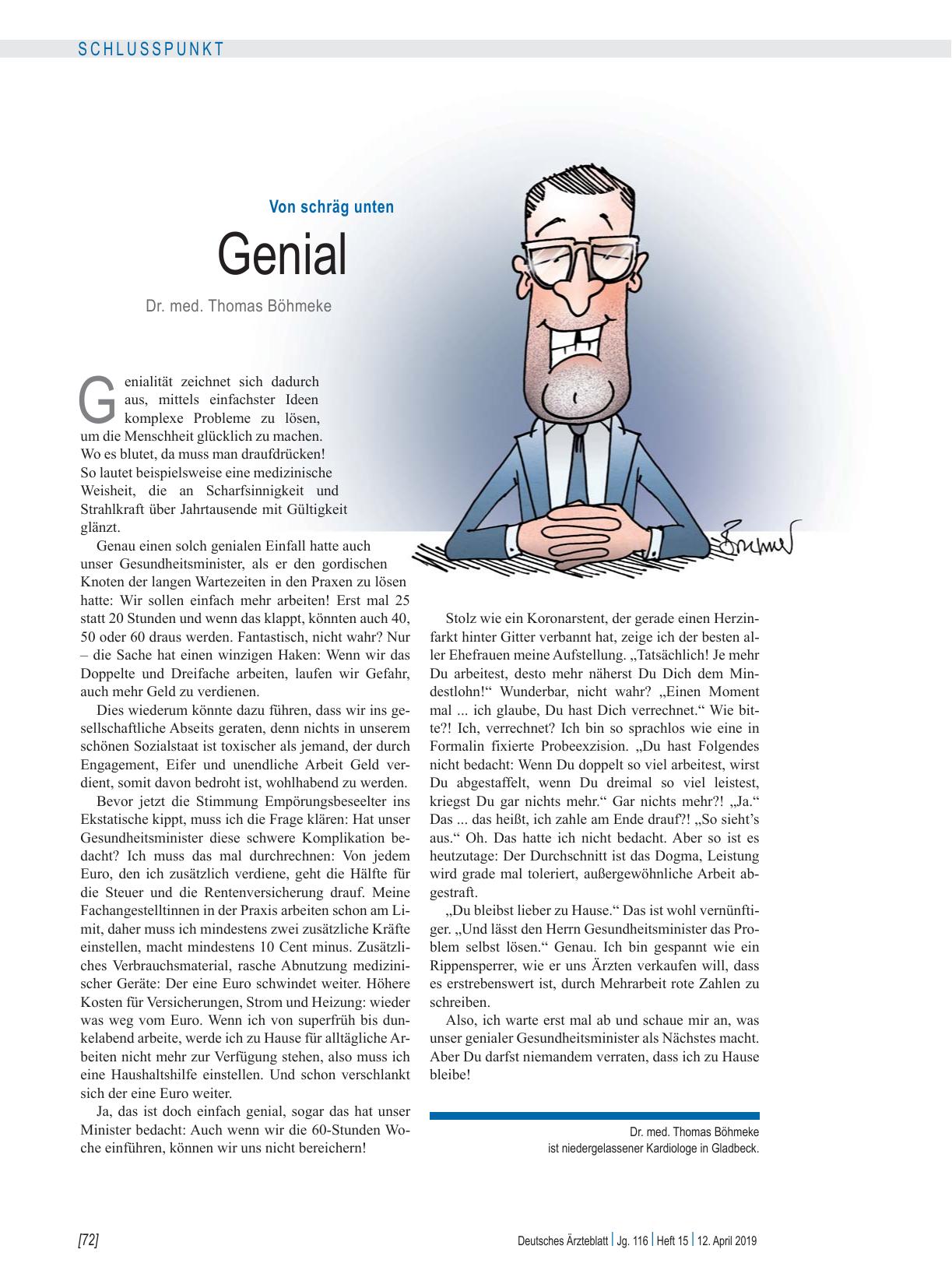 Vorschauseite 1: Von schräg unten: Genial