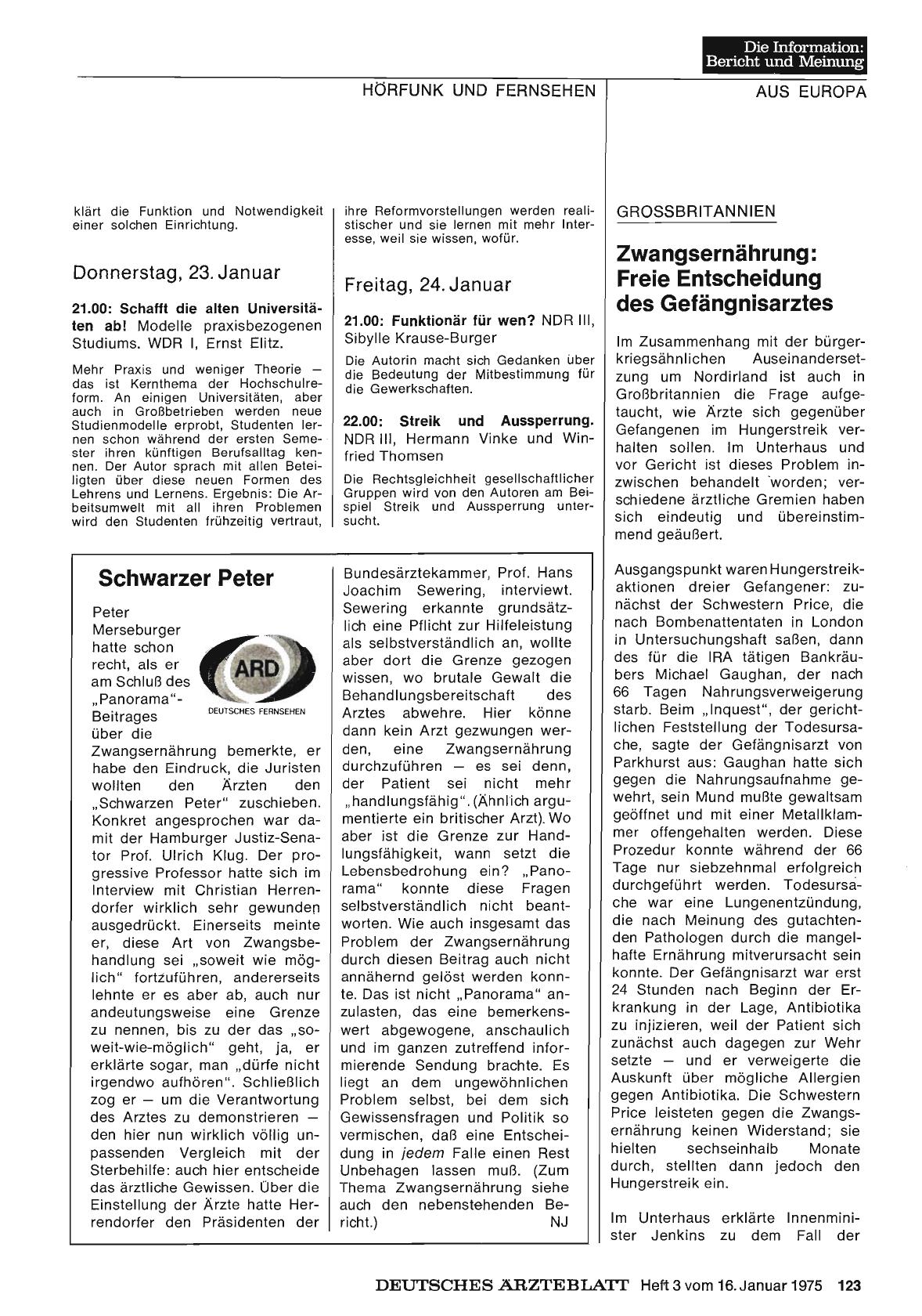 Vorschauseite 1: Schwarzer Peter