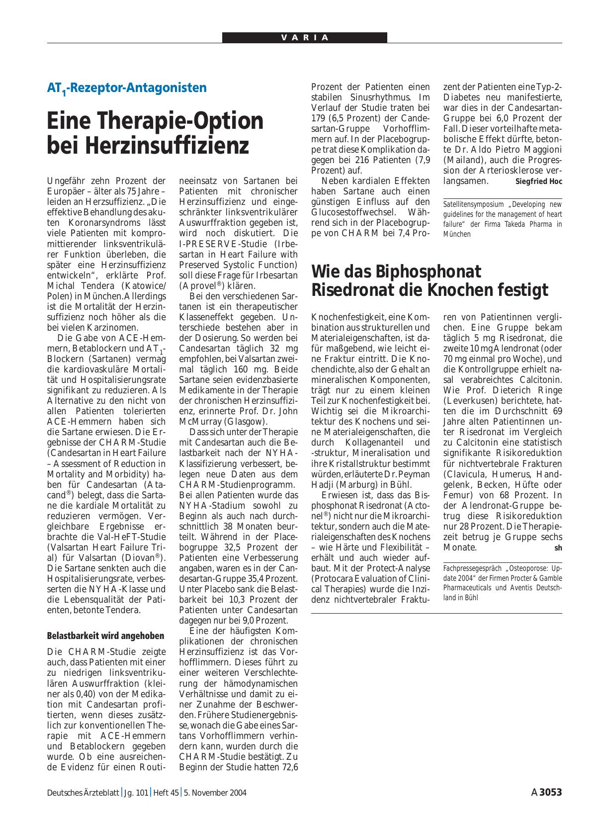 Vorschauseite 1: Wie das Biphosphonat Risedronat die Knochen festigt