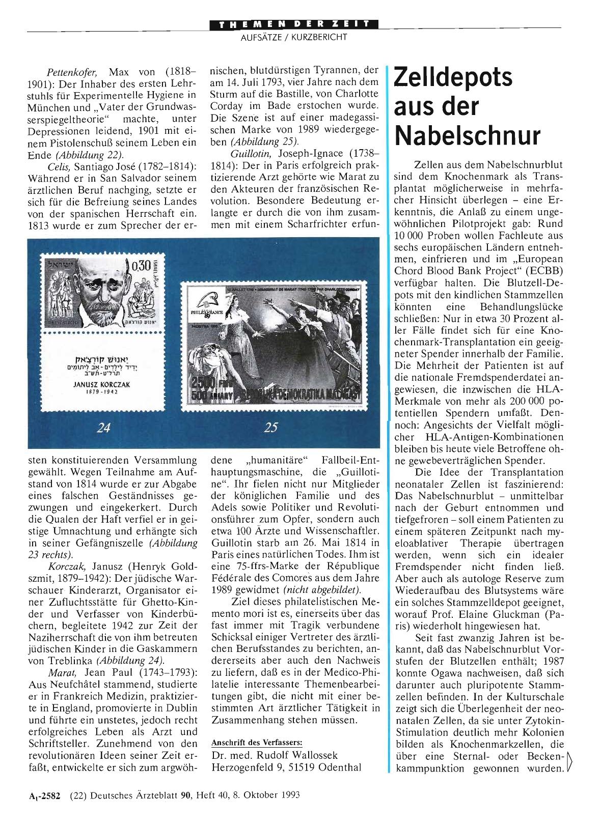 Vorschauseite 1: Zelldepots aus der Nabelschnur