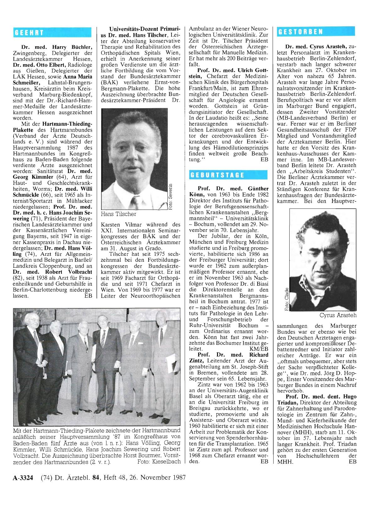 Vorschauseite 1: Geehrt