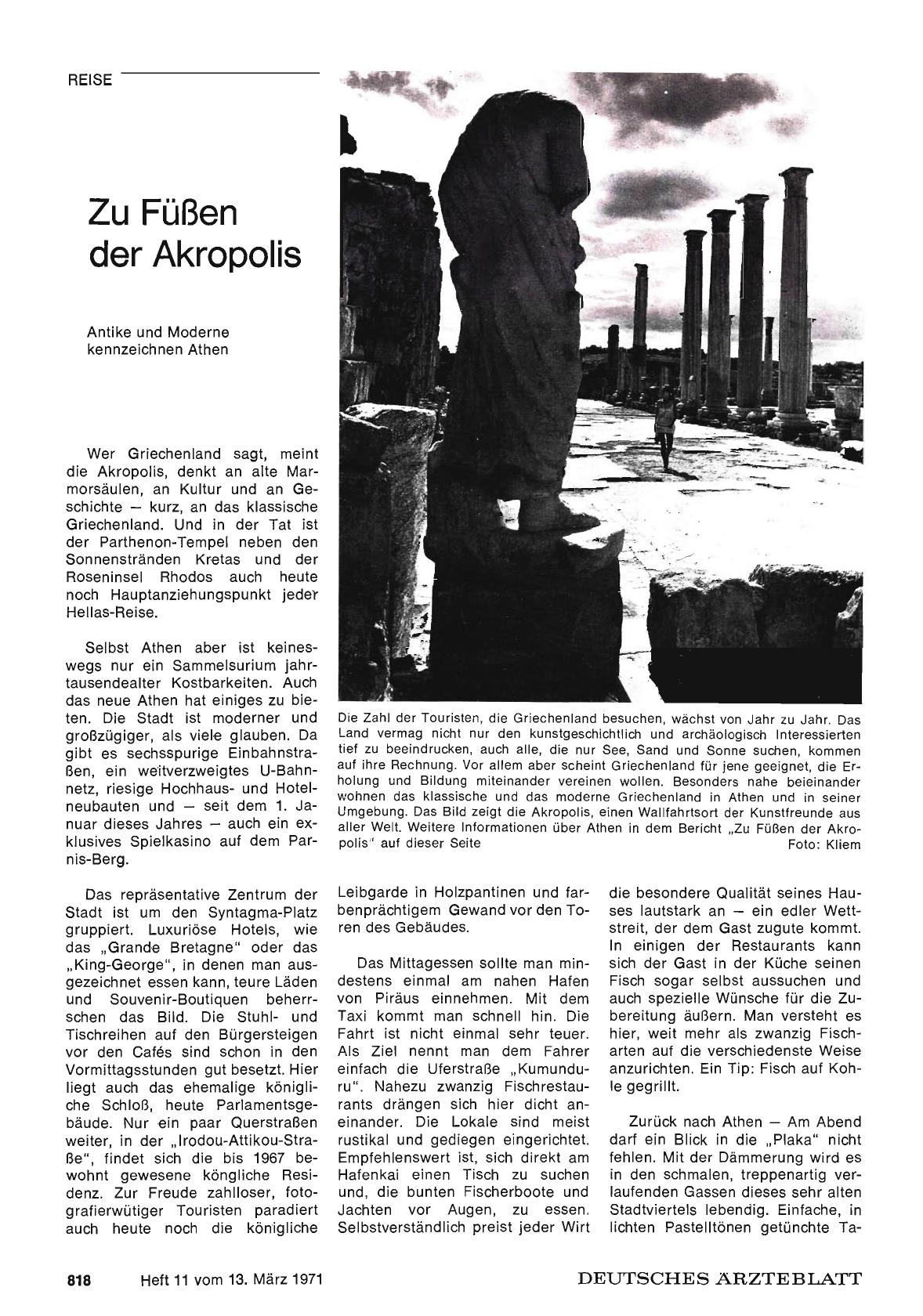 Vorschauseite 1: Zu Füßen der Akropolis