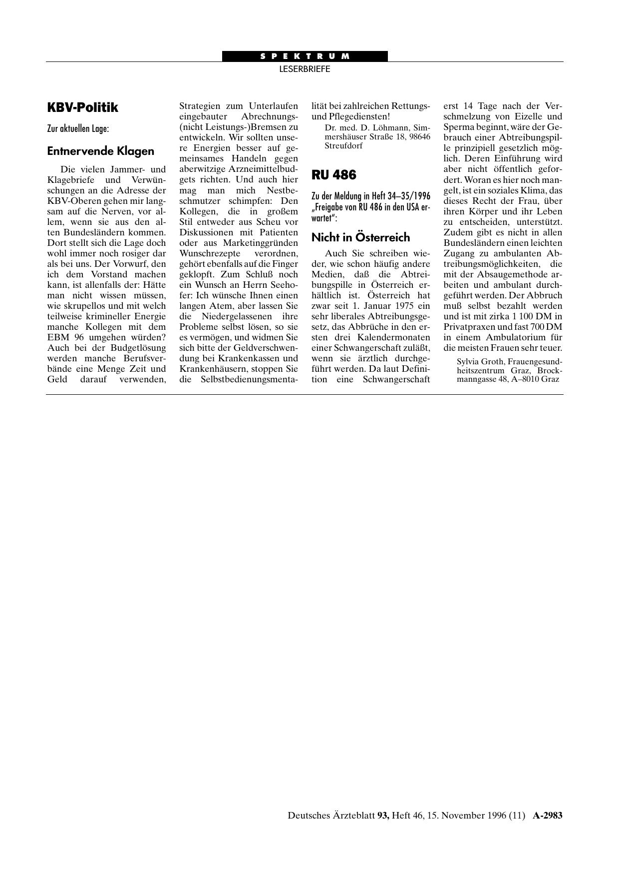 Vorschauseite 1: KBV-Politik: Entnervende Klagen