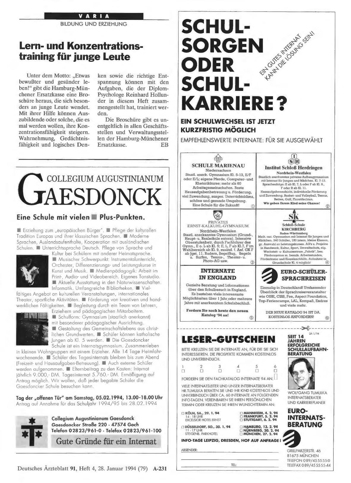 Vorschauseite 1: Lernund Konzentrationstraining für junge Leute