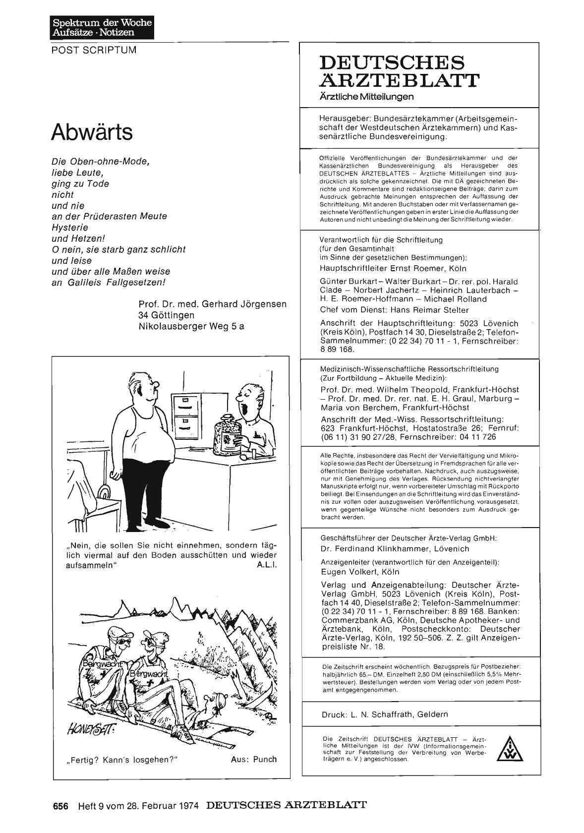 Vorschauseite 1: Abwärts