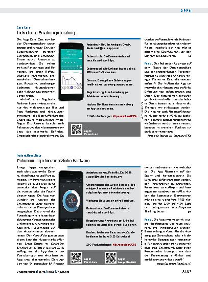 Vorschauseite 1: Instant Heart Rate: Pulsmessung ohne zusätzliche Hardware