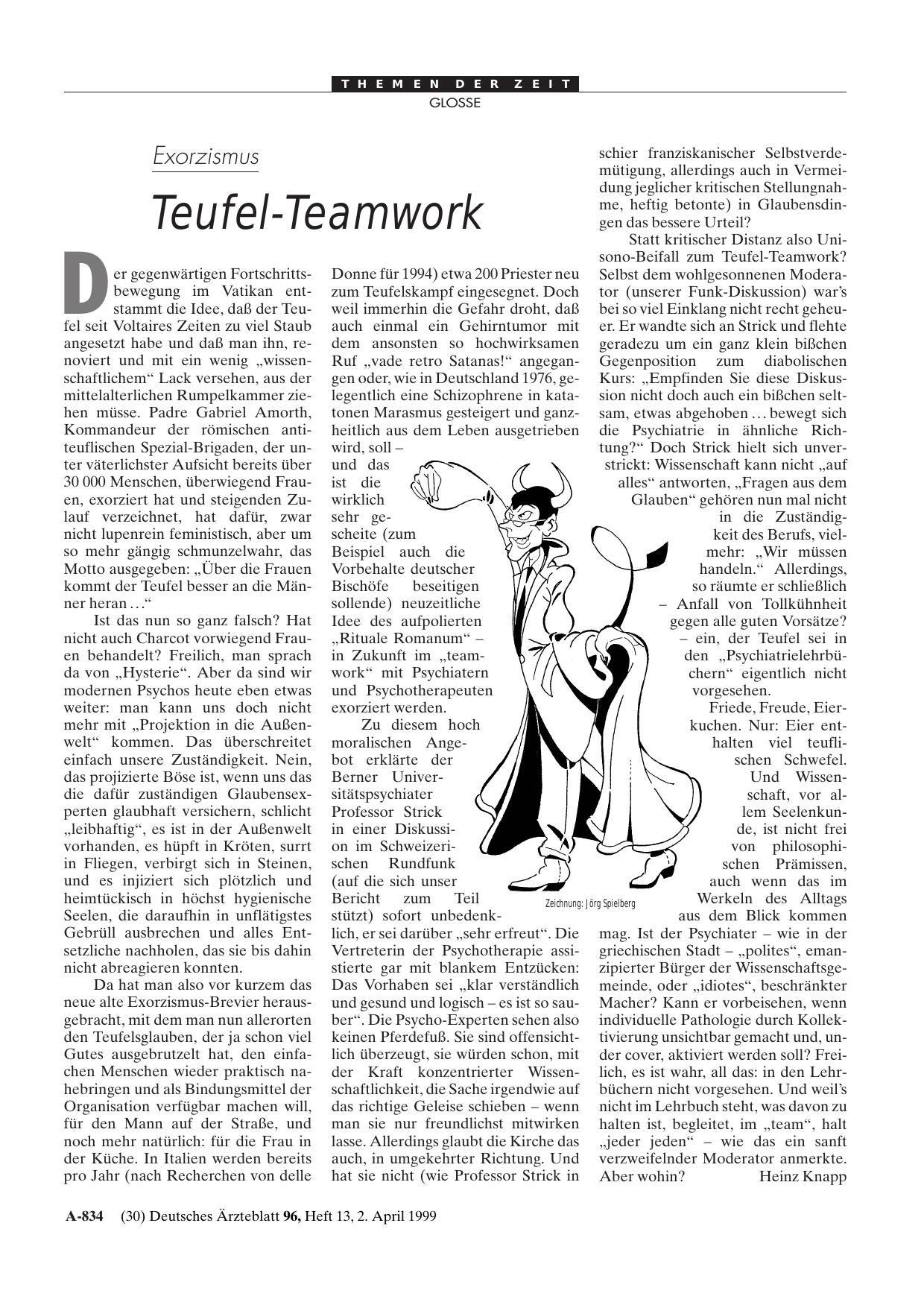 Vorschauseite 1: Exorzismus: Teufel-Teamwork