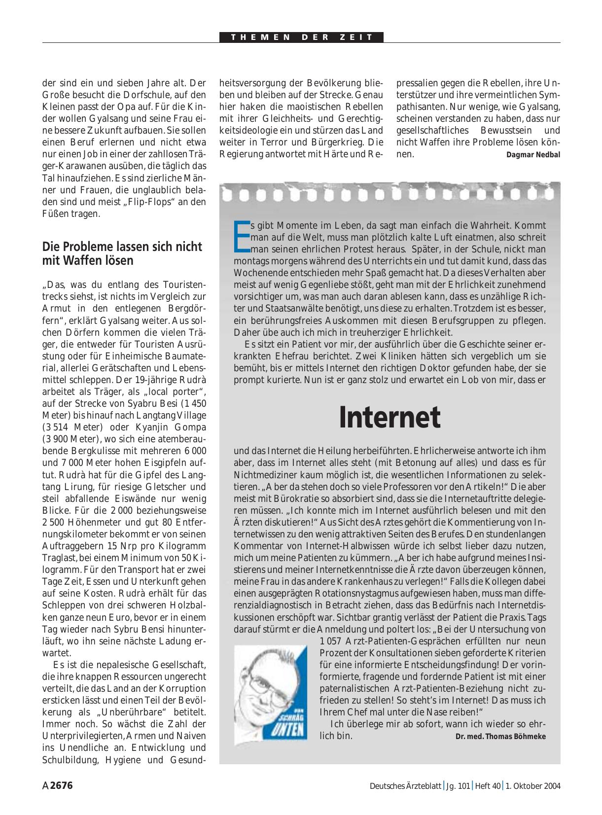 Vorschauseite 1: Internet