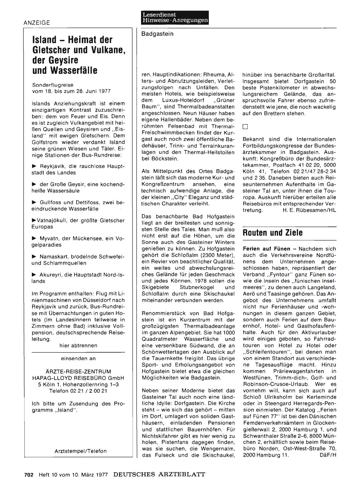 Vorschauseite 1: Routen und Ziele